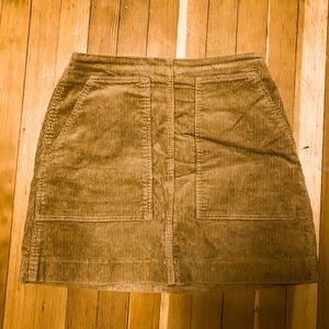 Mustard corduroy mini!